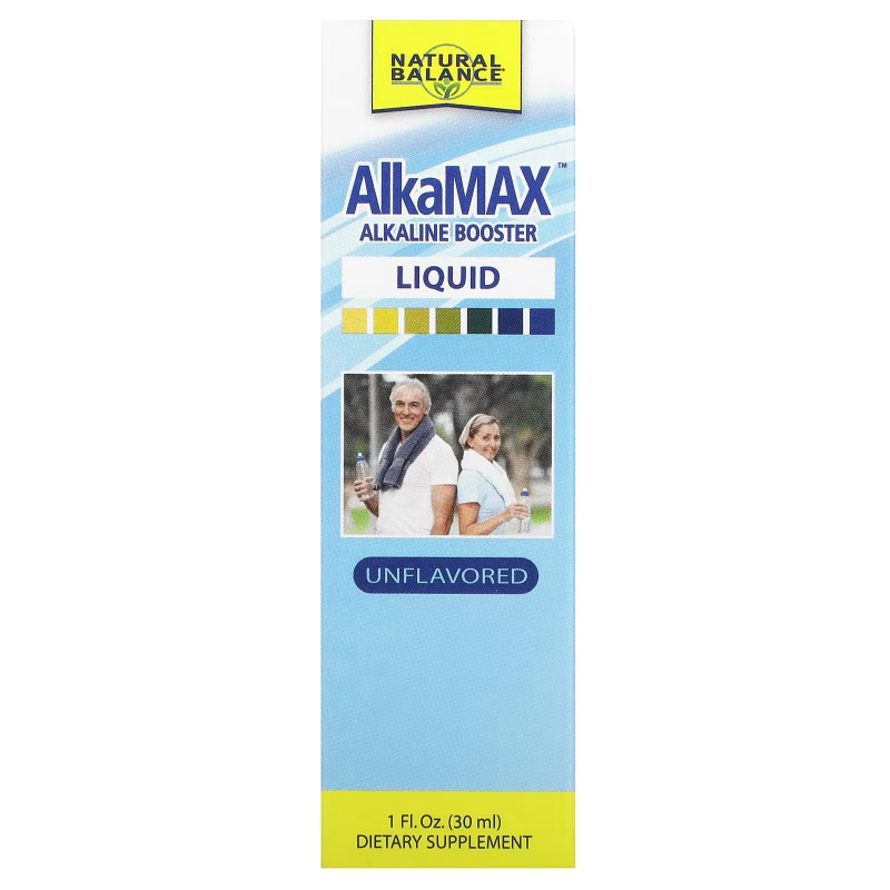 Natural Balance, AlkaMax, средство для ощелачивания организма, без добавок, 30 мл (1 жидк. унция)