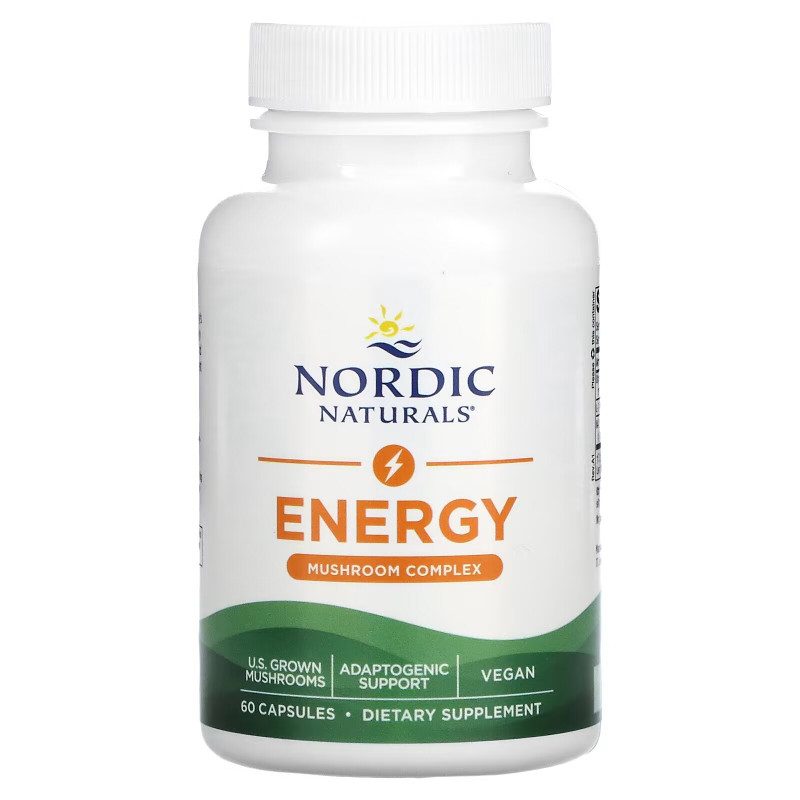 Nordic Naturals, Energy Mushroom Complex, 60 Capsules