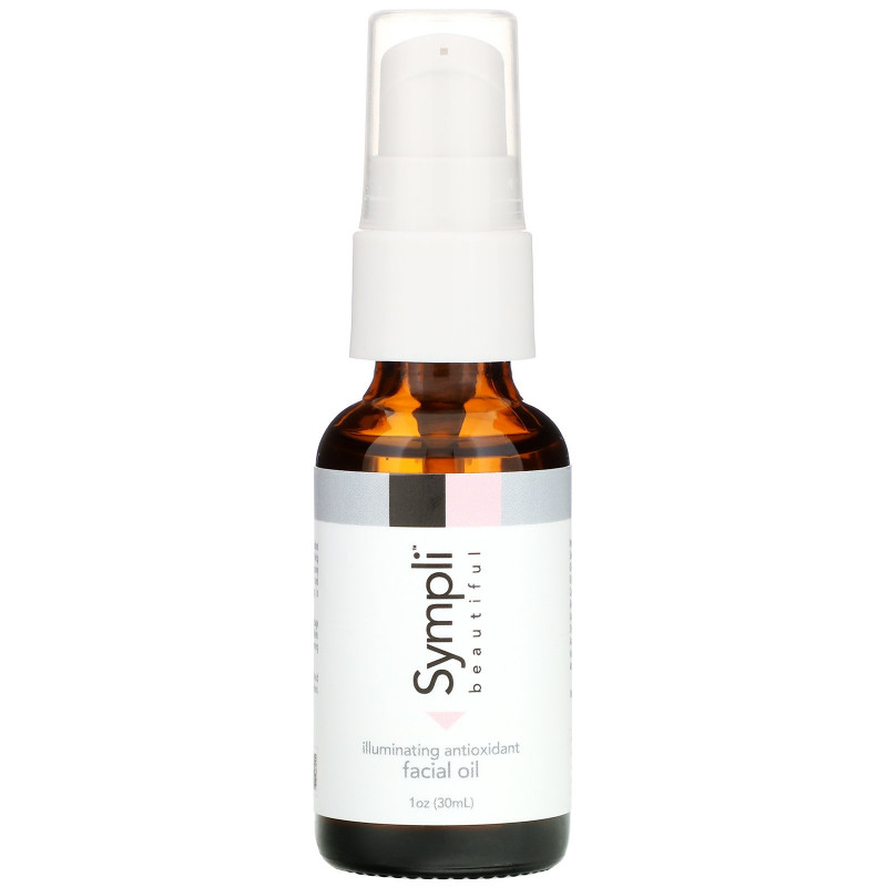 Sympli Beautiful, Illuminating Antioxidant Facial Oil, 1 fl oz (30 ml)