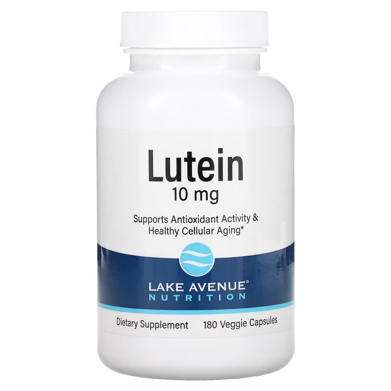 Lake Avenue Nutrition, Lutein, 10 mg, 180 Veggie Capsules